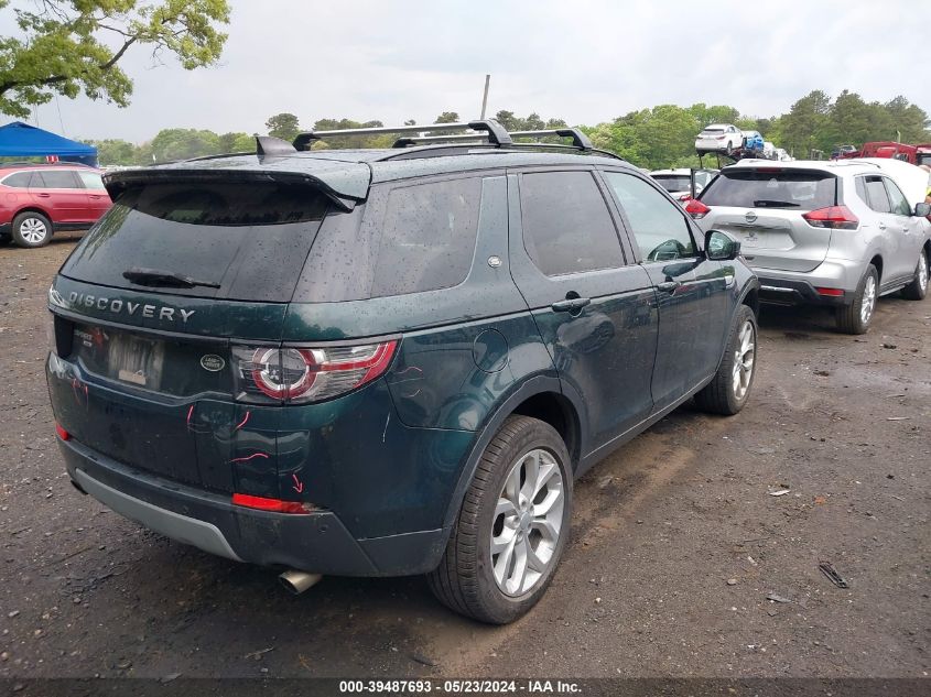 2017 Land Rover Discovery Sport Hse VIN: SALCR2BG7HH649700 Lot: 39487693