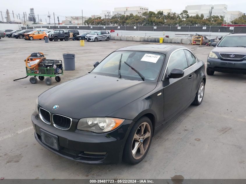 2011 BMW 128I VIN: WBAUP9C55BVL89536 Lot: 39487723