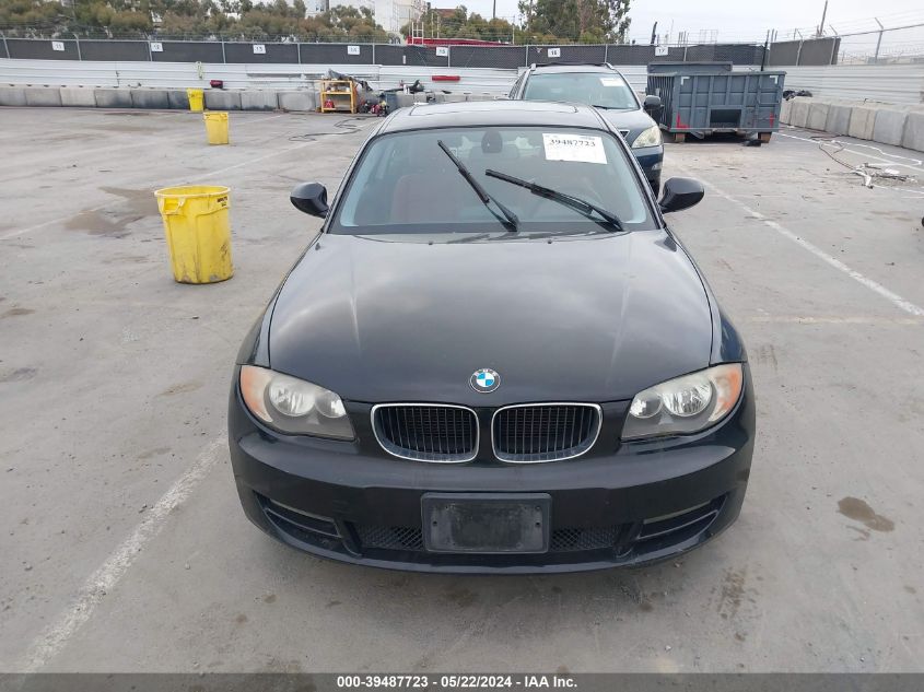 2011 BMW 128I VIN: WBAUP9C55BVL89536 Lot: 39487723