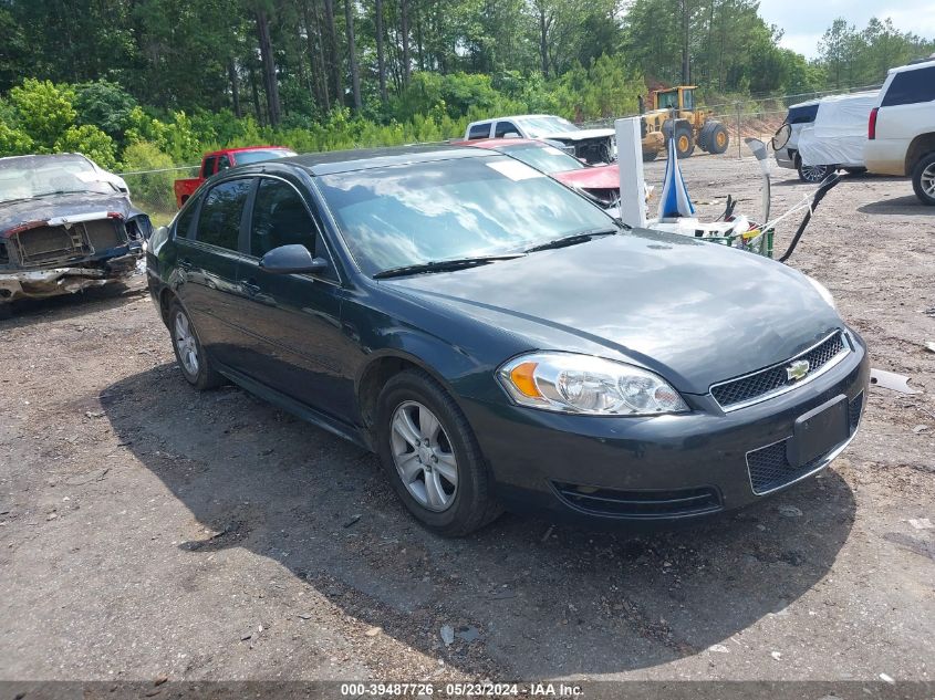 2012 Chevrolet Impala Ls VIN: 2G1WF5E34C1263134 Lot: 39487726