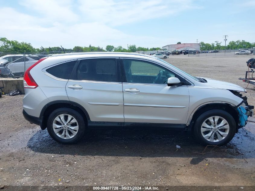 2012 Honda Cr-V Ex-L VIN: 5J6RM4H7XCL053628 Lot: 39487728