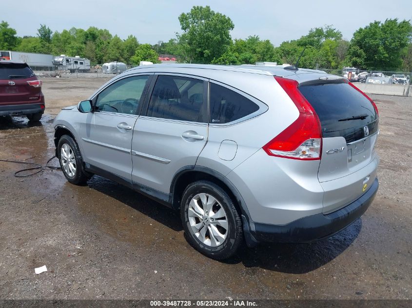 2012 Honda Cr-V Ex-L VIN: 5J6RM4H7XCL053628 Lot: 39487728