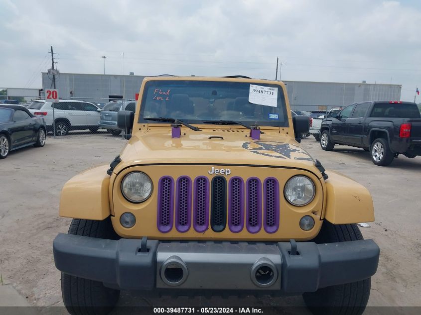 2014 Jeep Wrangler Unlimited Sahara VIN: 1C4BJWEG0EL122183 Lot: 39487731