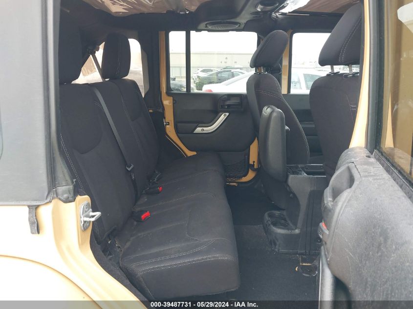 2014 Jeep Wrangler Unlimited Sahara VIN: 1C4BJWEG0EL122183 Lot: 39487731