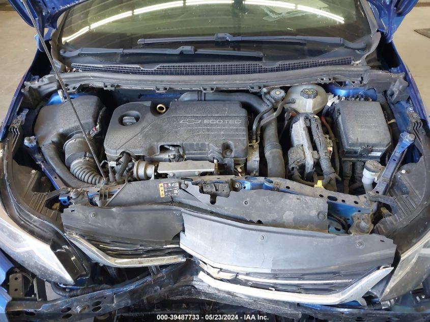 2018 Chevrolet Cruze Lt Auto VIN: 1G1BE5SMXJ7143434 Lot: 39487733