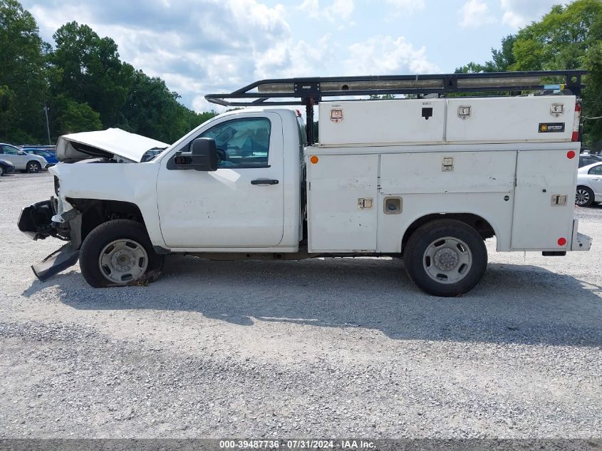 2018 Chevrolet Silverado 2500Hd Wt VIN: 1GC0CUEG5JZ331965 Lot: 39487736