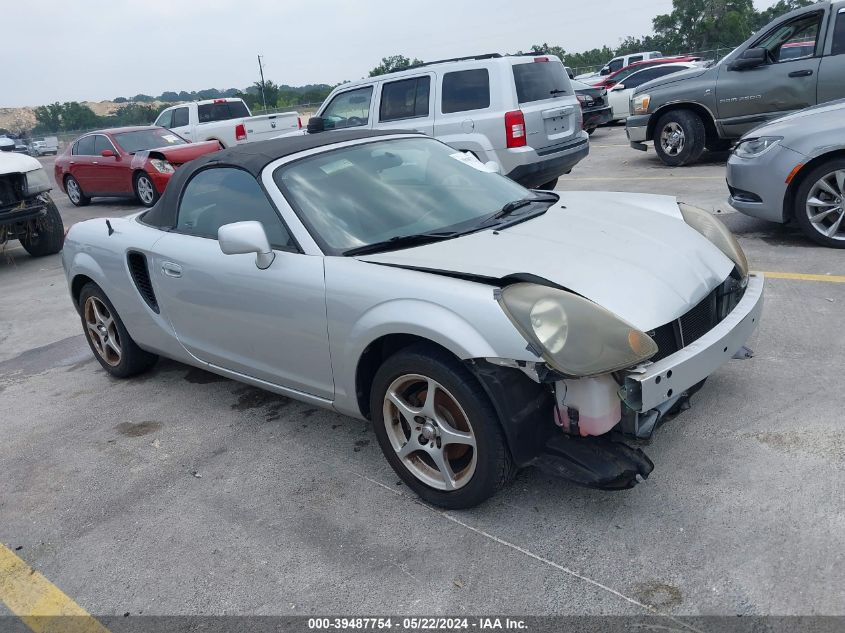 2001 Toyota Mr2 Spyder VIN: JTDFR320910035247 Lot: 39487754