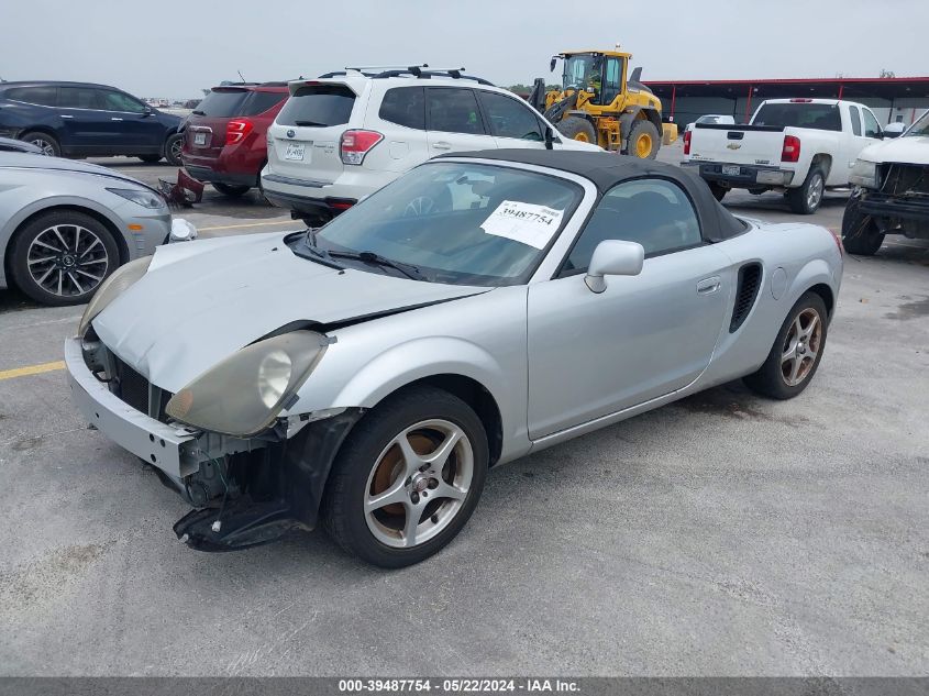 2001 Toyota Mr2 Spyder VIN: JTDFR320910035247 Lot: 39487754