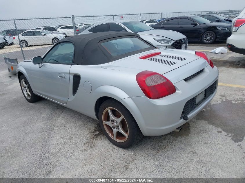 2001 Toyota Mr2 Spyder VIN: JTDFR320910035247 Lot: 39487754