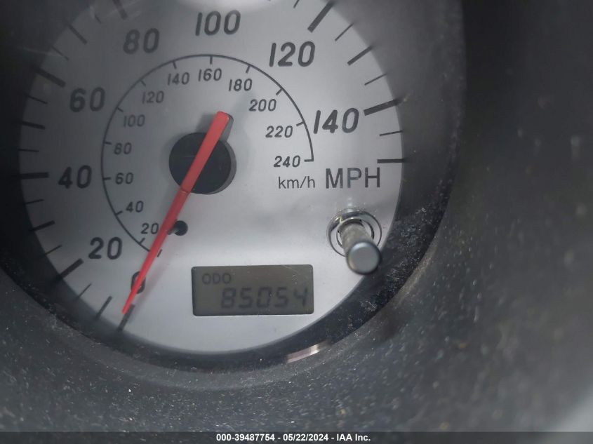 2001 Toyota Mr2 Spyder VIN: JTDFR320910035247 Lot: 39487754