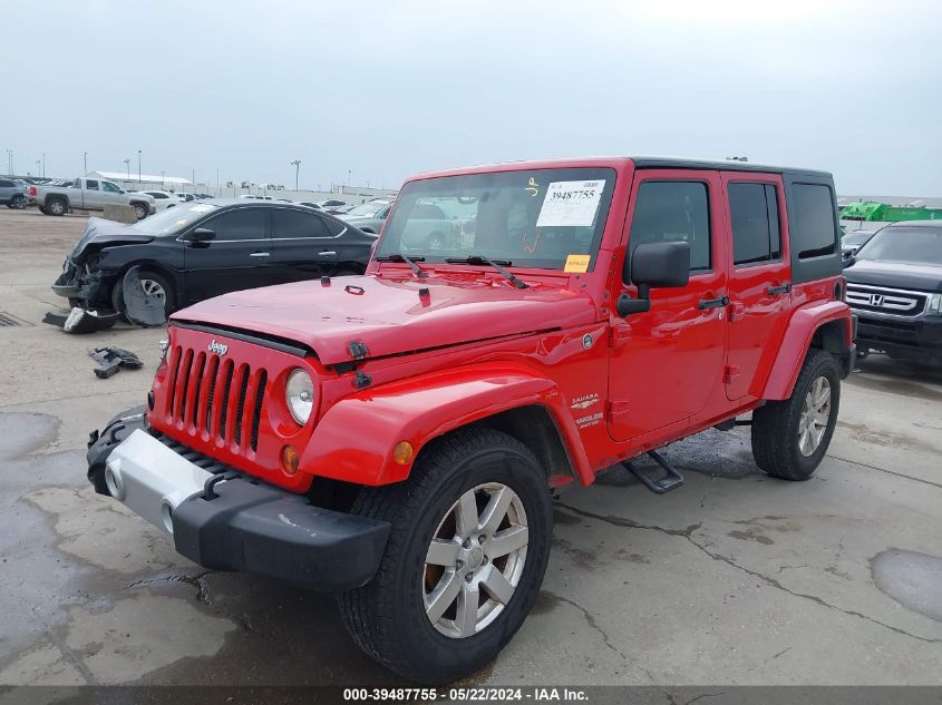 2012 Jeep Wrangler Unlimited Sahara VIN: 1C4HJWEG9CL154279 Lot: 39487755