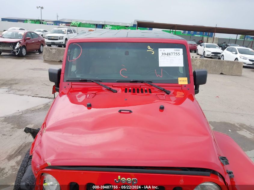 2012 Jeep Wrangler Unlimited Sahara VIN: 1C4HJWEG9CL154279 Lot: 39487755