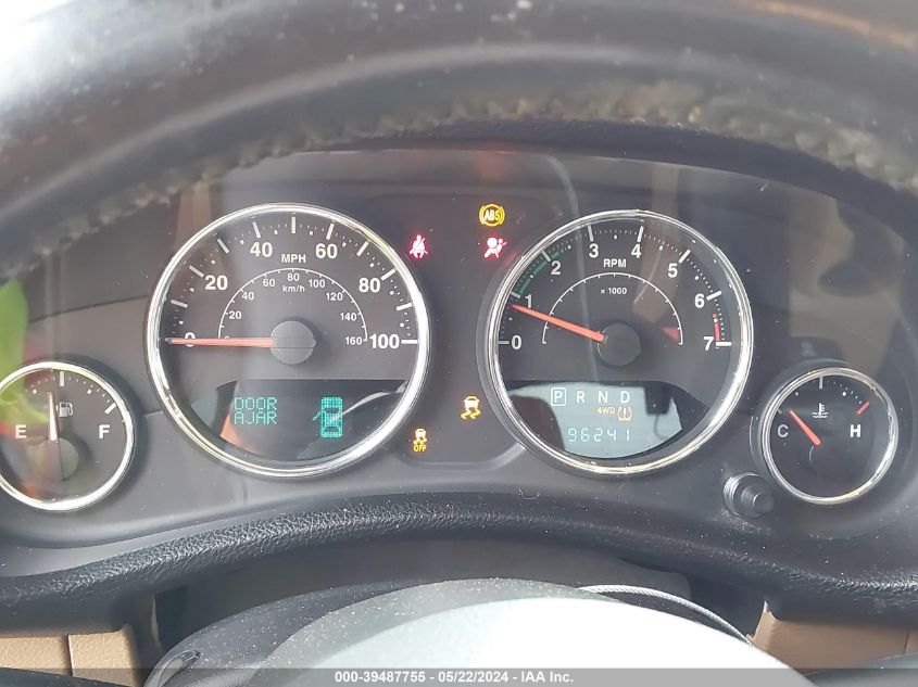 2012 Jeep Wrangler Unlimited Sahara VIN: 1C4HJWEG9CL154279 Lot: 39487755