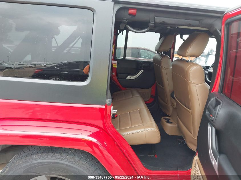 2012 Jeep Wrangler Unlimited Sahara VIN: 1C4HJWEG9CL154279 Lot: 39487755