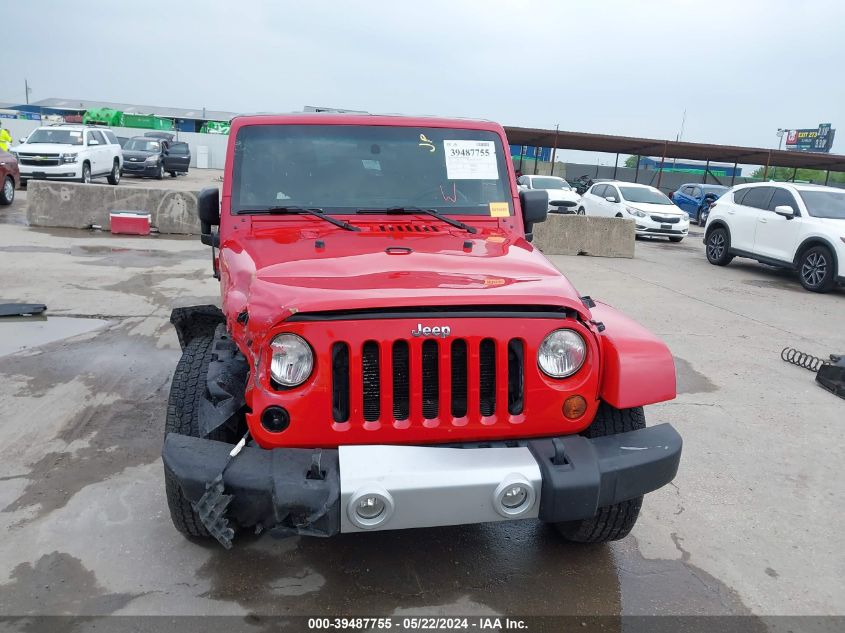 2012 Jeep Wrangler Unlimited Sahara VIN: 1C4HJWEG9CL154279 Lot: 39487755