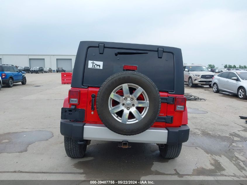2012 Jeep Wrangler Unlimited Sahara VIN: 1C4HJWEG9CL154279 Lot: 39487755