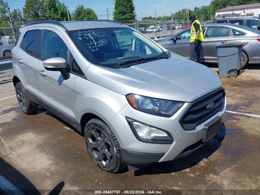 2018 Ford Ecosport Ses VIN: MAJ6P1CL3JC201785 Lot: 39487757