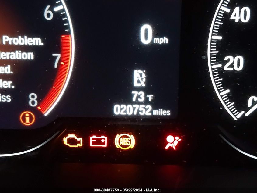 2022 Honda Accord Sport VIN: 1HGCV1F36NA020942 Lot: 39487759