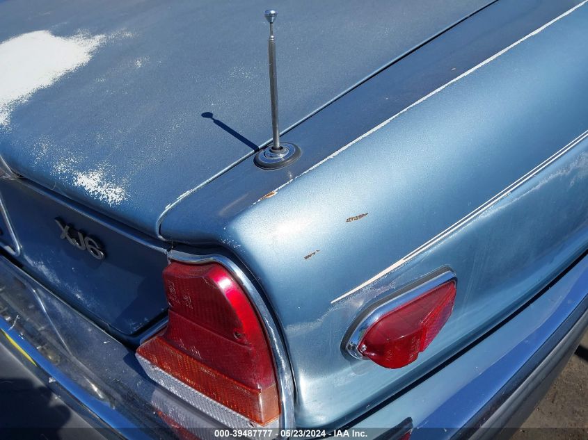 1984 Jaguar Xj6 VIN: SAJAV134XEC384290 Lot: 39487777