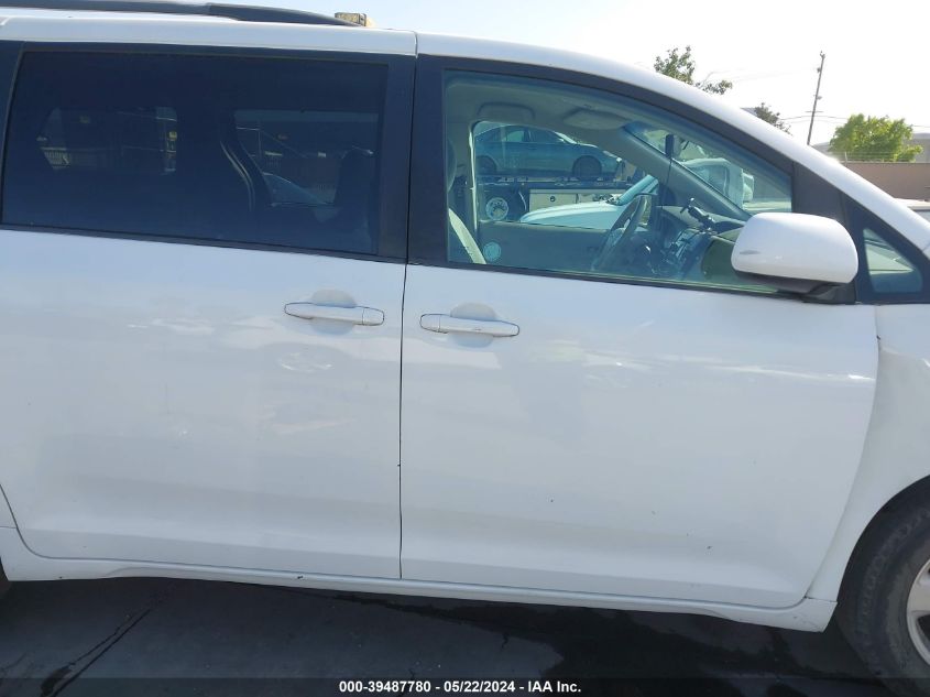 2014 Toyota Sienna Le V6 8 Passenger VIN: 5TDKK3DC6ES445517 Lot: 39487780