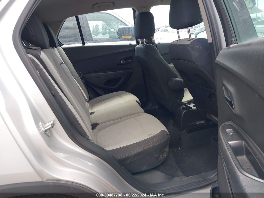 2016 Chevrolet Trax 1Ls VIN: 3GNCJNSB1GL242287 Lot: 39487798