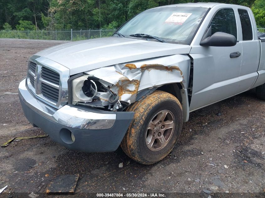 2005 Dodge Dakota Slt VIN: 1D7HE42K35S289824 Lot: 39487804