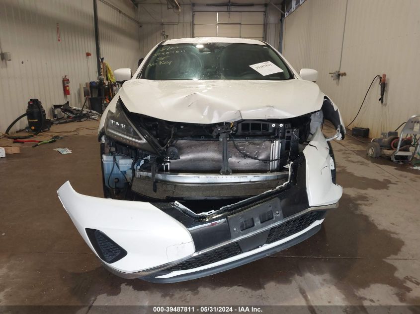 2022 Nissan Murano S Intelligent Awd VIN: 5N1AZ2AS5NC128824 Lot: 39487811