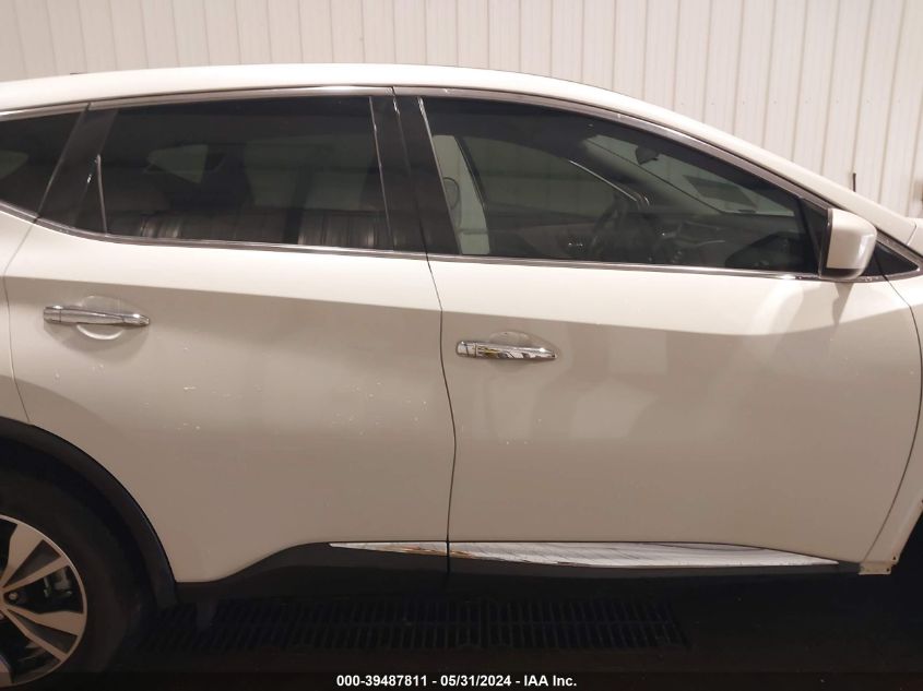 2022 Nissan Murano S Intelligent Awd VIN: 5N1AZ2AS5NC128824 Lot: 39487811