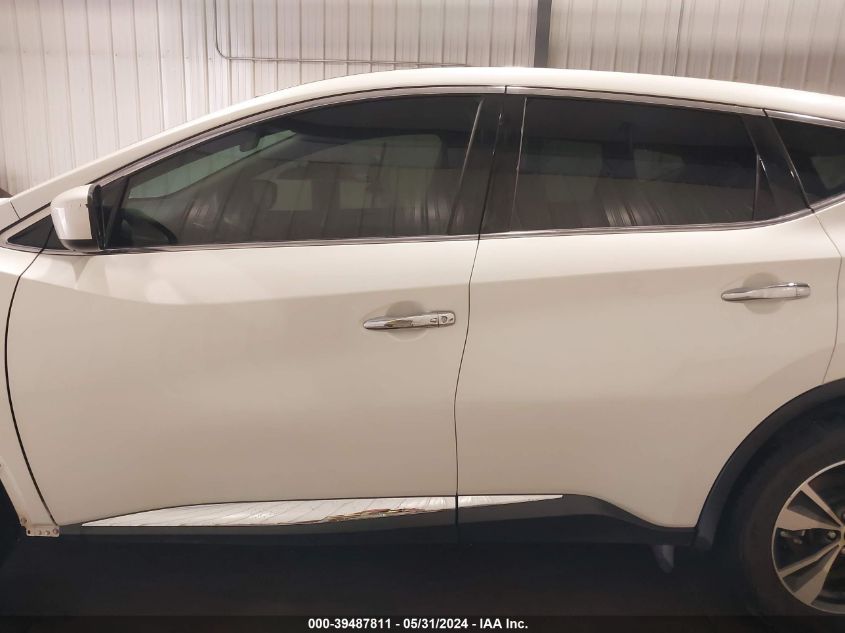 2022 Nissan Murano S Intelligent Awd VIN: 5N1AZ2AS5NC128824 Lot: 39487811