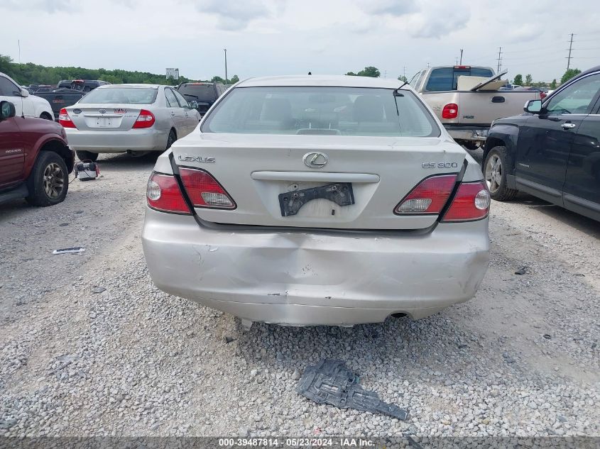 2002 Lexus Es 300 VIN: JTHBF30G420063819 Lot: 39487814