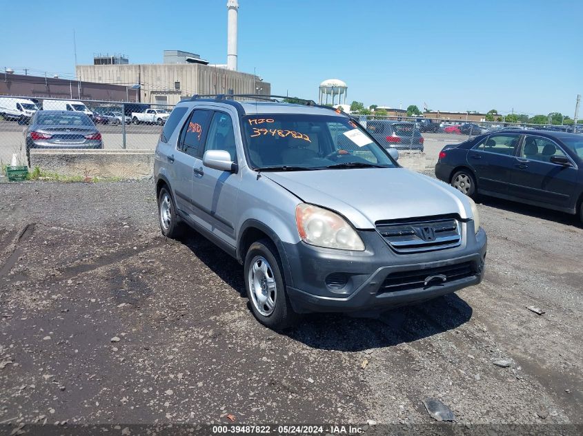 2005 Honda Cr-V Ex VIN: SHSRD78885U310025 Lot: 39487822