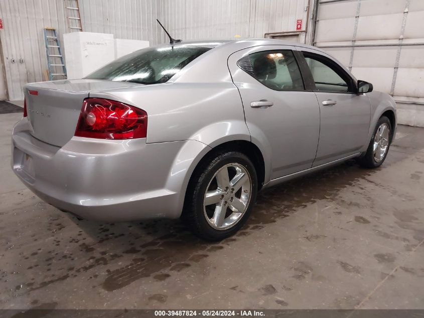 2013 Dodge Avenger Se VIN: 1C3CDZAB5DN589243 Lot: 39487824