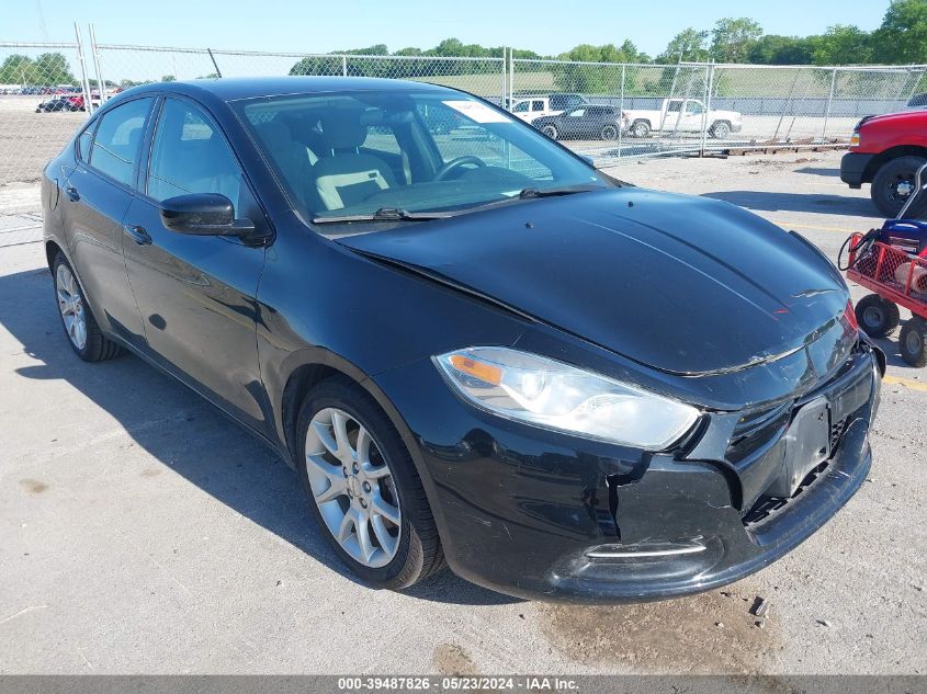 2013 Dodge Dart Sxt VIN: 1C3CDFBA9DD321158 Lot: 39487826