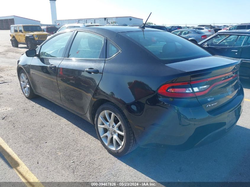 2013 Dodge Dart Sxt VIN: 1C3CDFBA9DD321158 Lot: 39487826