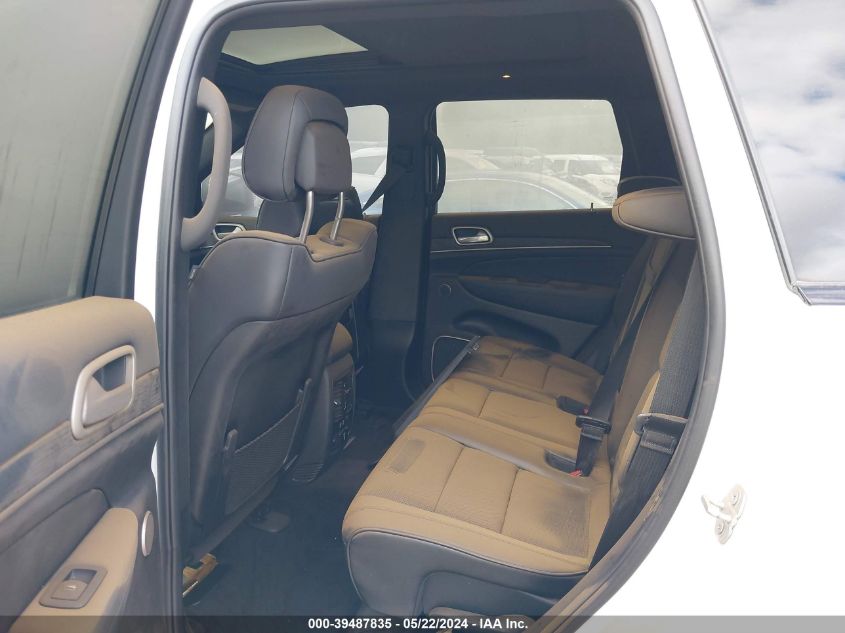 2018 Jeep Grand Cherokee High Altitude 4X4 VIN: 1C4RJFCG8JC337144 Lot: 39487835