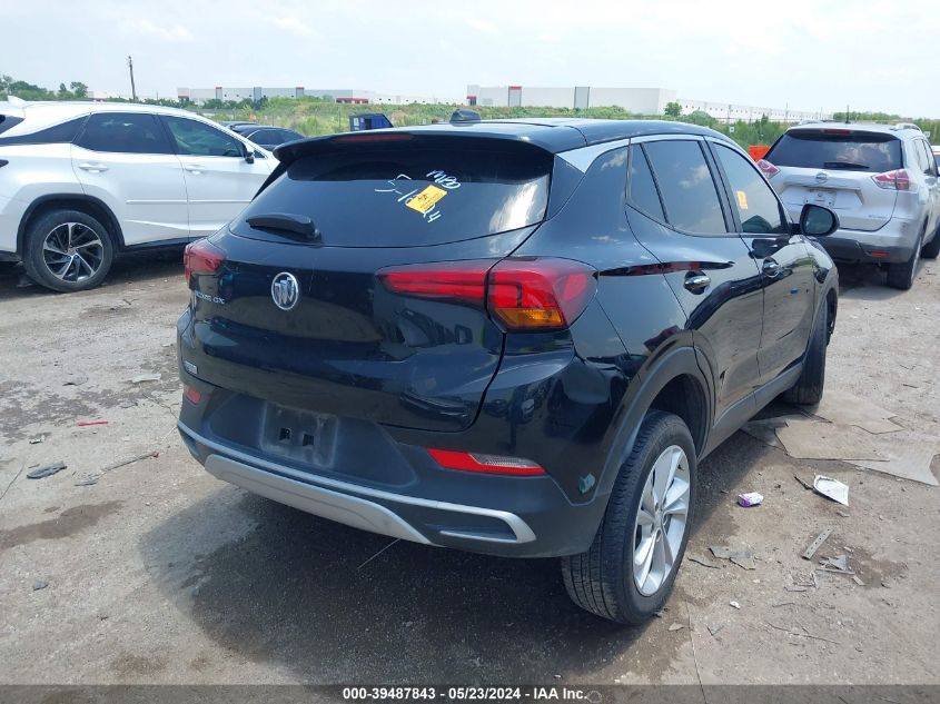 2021 Buick Encore Gx Fwd Preferred VIN: KL4MMBS24MB039078 Lot: 39487843