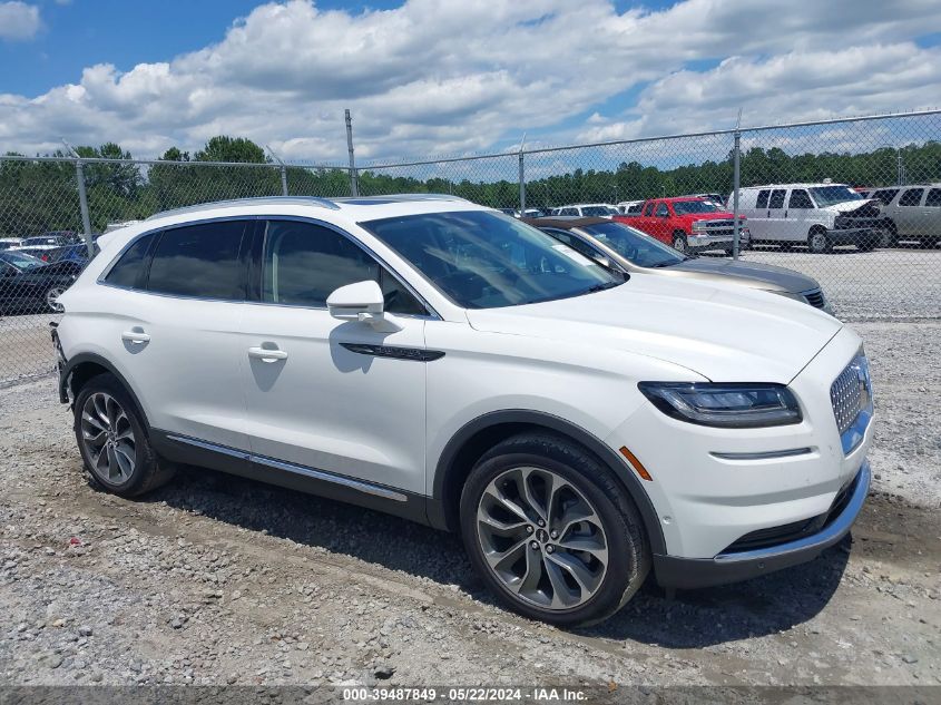 2023 Lincoln Nautilus Reserve VIN: 2LMPJ6K95PBL02032 Lot: 39487849