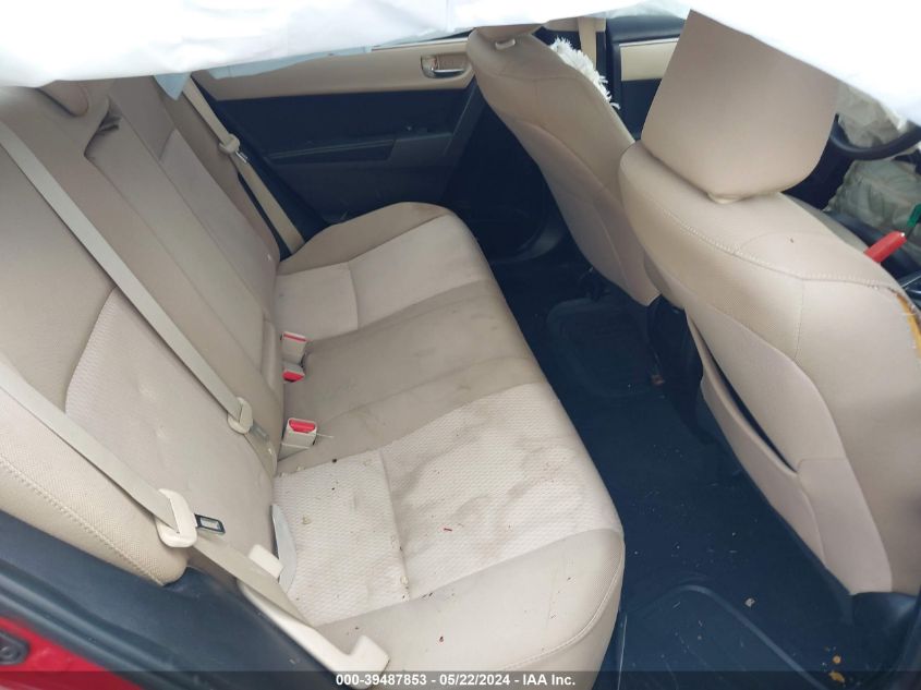 2015 Toyota Corolla Le VIN: 5YFBURHE9FP323561 Lot: 39487853