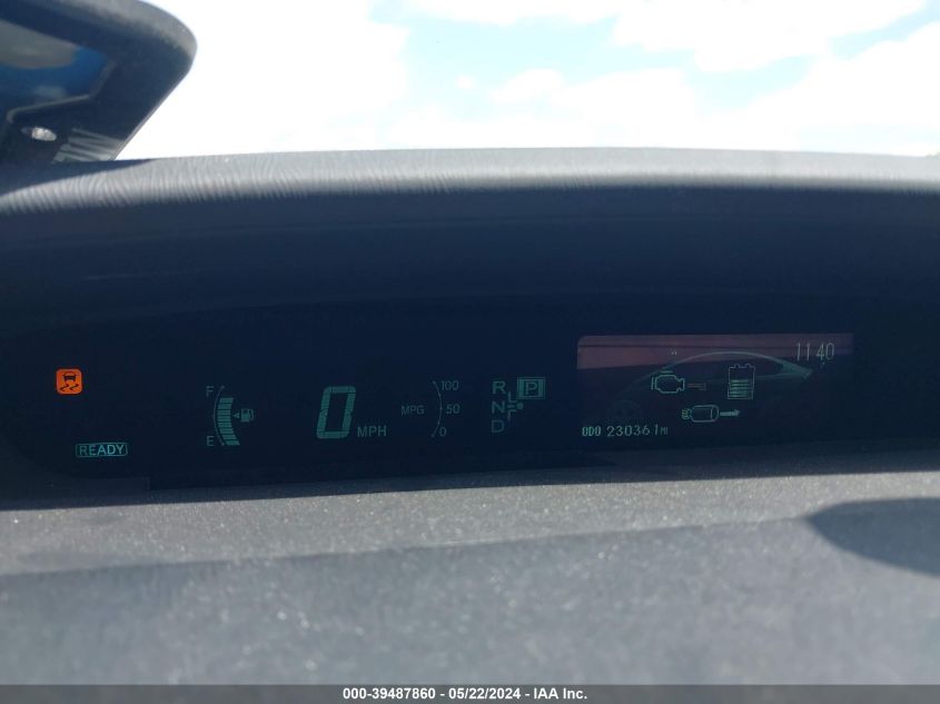 2013 Toyota Prius Two VIN: JTDKN3DU1D5684722 Lot: 39487860