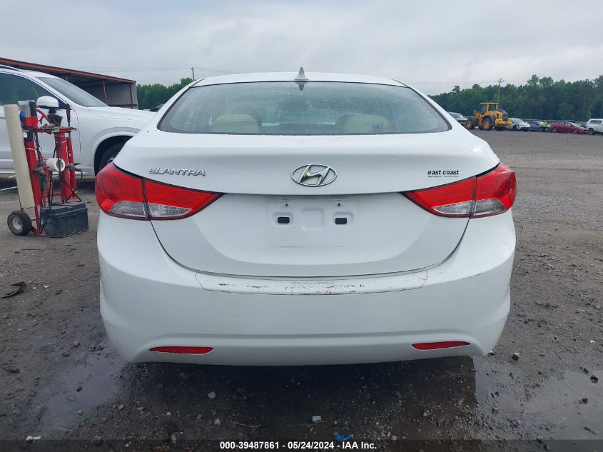 2012 Hyundai Elantra Gls VIN: 5NPDH4AE3CH117185 Lot: 39487861