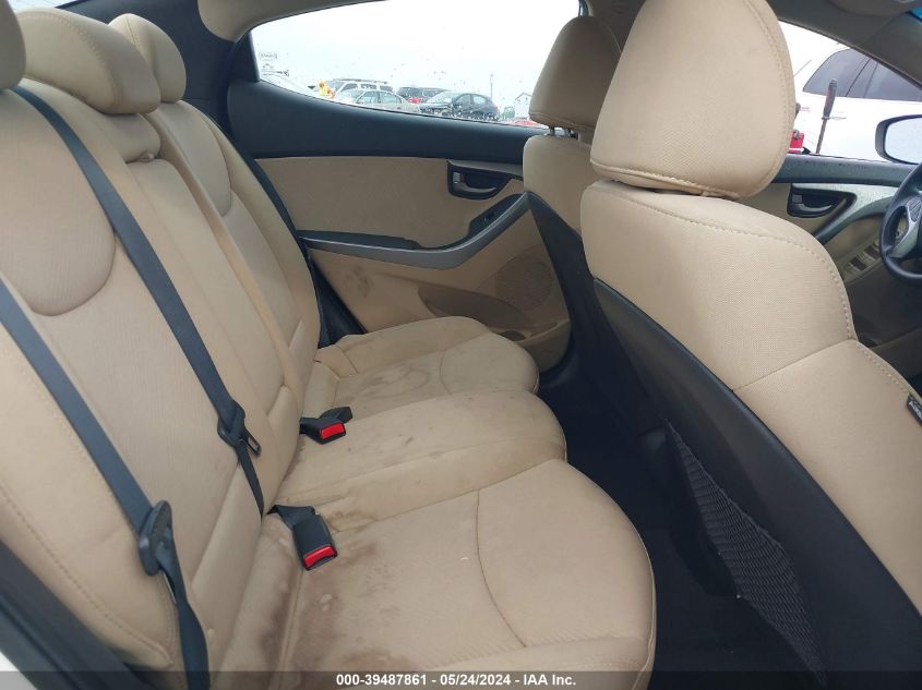 2012 Hyundai Elantra Gls VIN: 5NPDH4AE3CH117185 Lot: 39487861