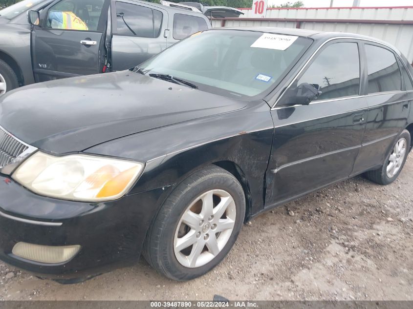 2001 Toyota Avalon Xl/Xls VIN: 4T1BF28B91U130681 Lot: 39487890