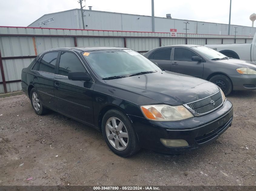 2001 Toyota Avalon Xl/Xls VIN: 4T1BF28B91U130681 Lot: 39487890