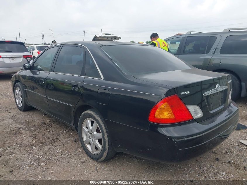 2001 Toyota Avalon Xl/Xls VIN: 4T1BF28B91U130681 Lot: 39487890