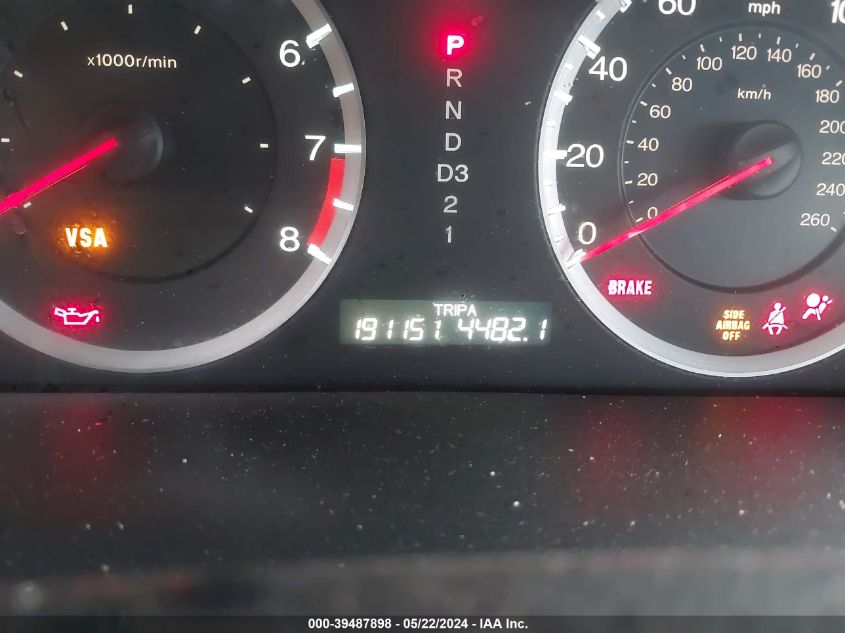 2009 Honda Accord 2.4 Ex VIN: 1HGCP267X9A164440 Lot: 39487898