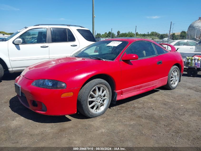 1999 Mitsubishi Eclipse Gs VIN: 4A3AK44Y2XE145363 Lot: 39487910