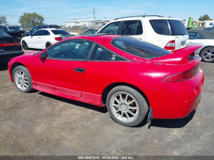 1999 Mitsubishi Eclipse Gs VIN: 4A3AK44Y2XE145363 Lot: 39487910