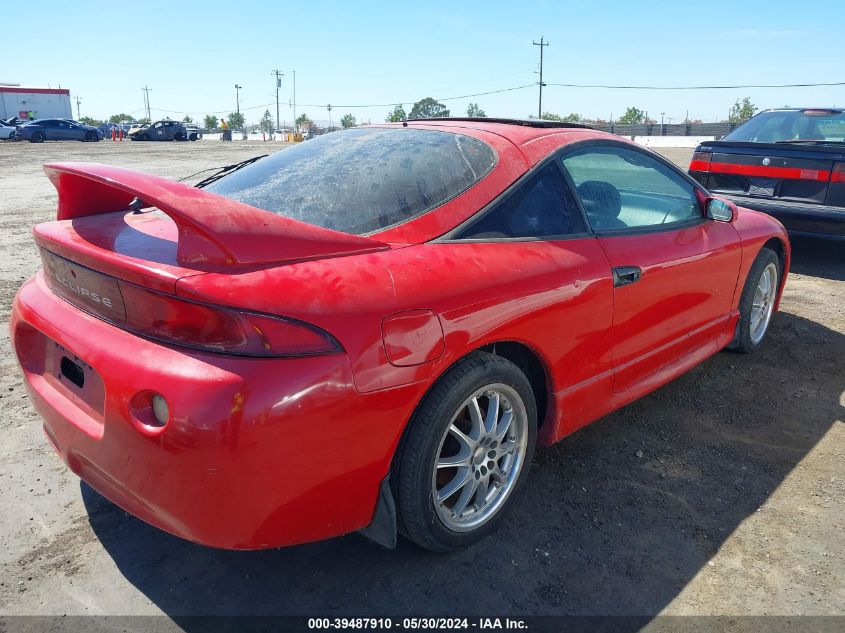 1999 Mitsubishi Eclipse Gs VIN: 4A3AK44Y2XE145363 Lot: 39487910