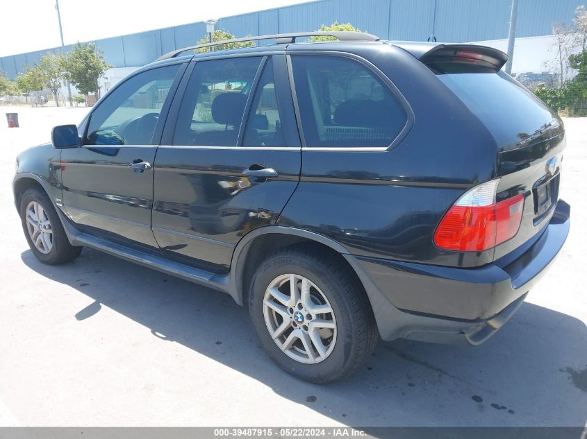 2006 BMW X5 3.0I VIN: 5UXFA13546LY33181 Lot: 39487915