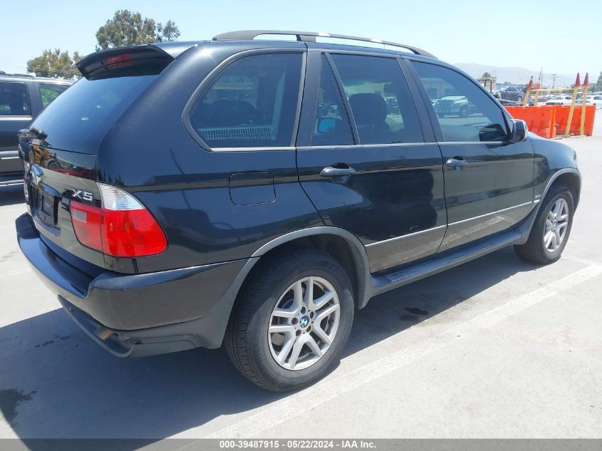 2006 BMW X5 3.0I VIN: 5UXFA13546LY33181 Lot: 39487915